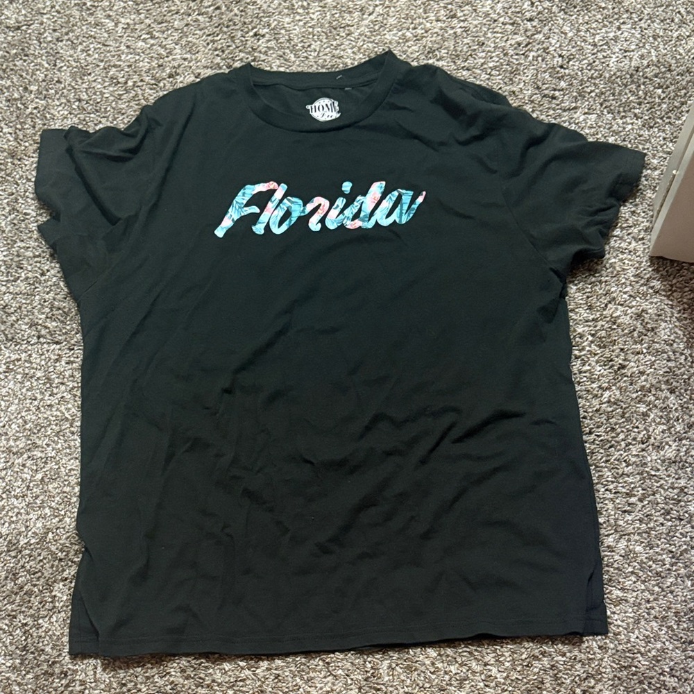 Forest Green Florida Graphic T-Shirt
